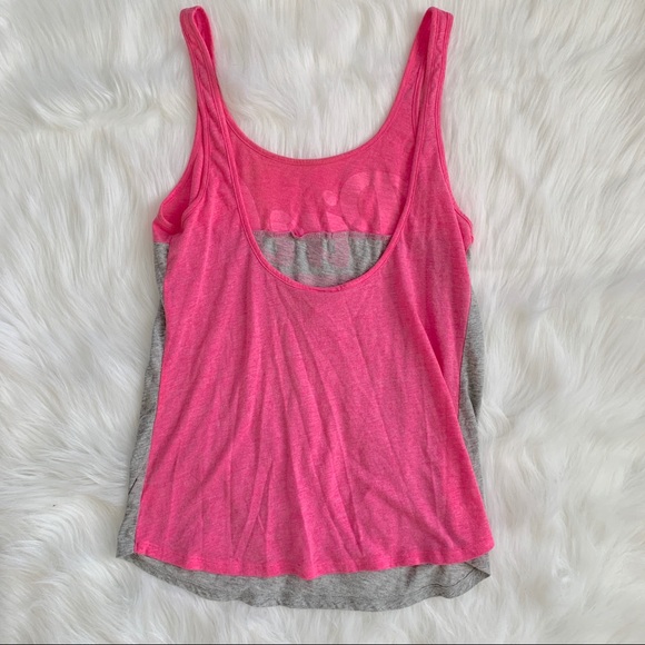 ｐｉｎｋ  ｔｗｏ-ｔｏｎｅ  ｔａｎｋ  ｔｏｐ - Picture 3 of 4